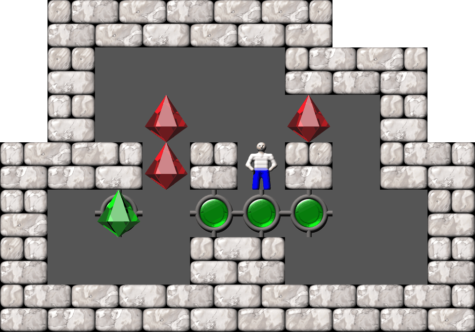 Sokoban David W. Skinner Arranged level 23